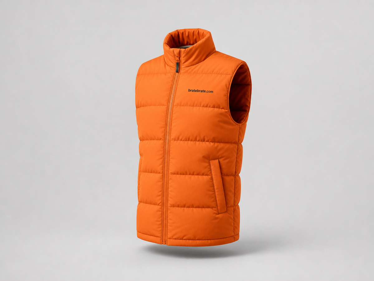 Prsluk (puffer) — narandžasta, XS